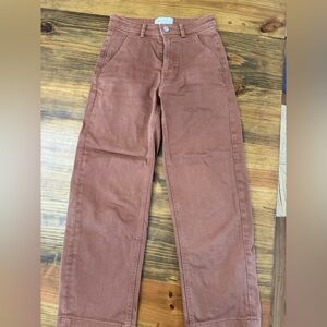 Everlane jeans Rust size 0